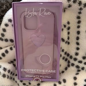 Lavender Heart Case for iPhone 13 Pro Max